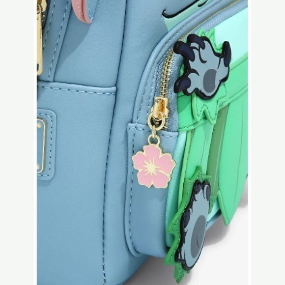 Loungefly Disney Lilo and Stitch Luau Stitch Mini Backpack - Picture 4 of 5